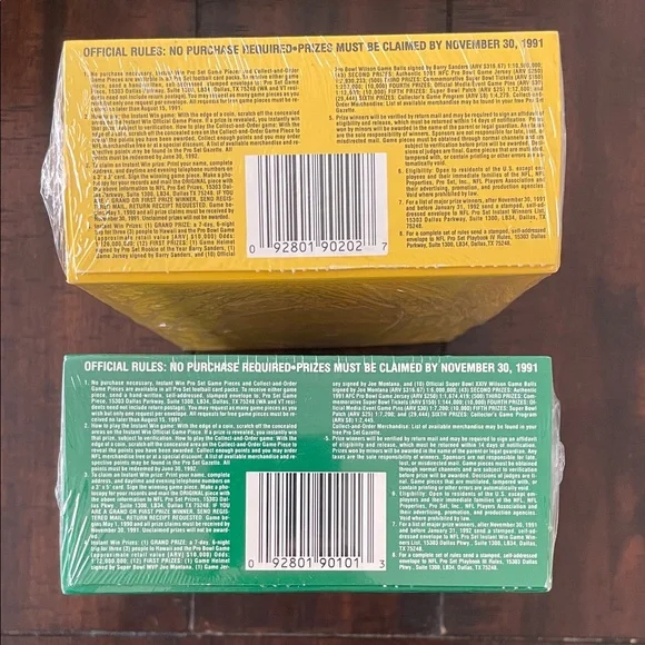 NFL Pro Set 1990 Official Card Set - Picture 2 of 5